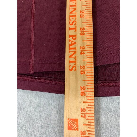 Under Armour Cold Gear 1/4 Zip Fitted Athletic Pullover‎ (Women's Small) Maroon - Picture 10 of 11
